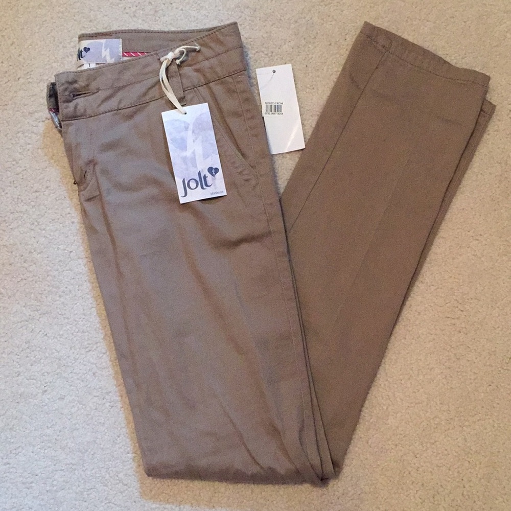 Jolt Jeggings in Khaki